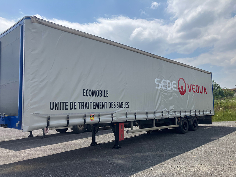 bâche remorque camion personnalisée abbeville