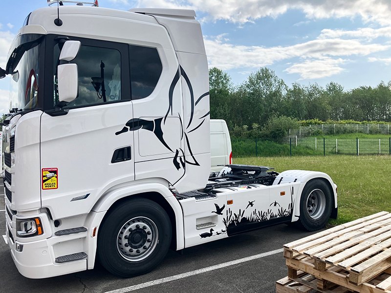 habillage cabine camion