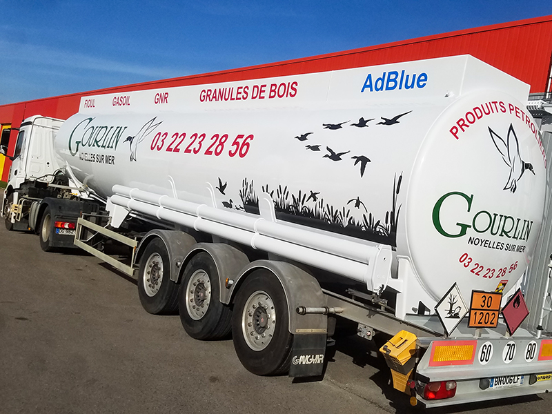 habillage camion citerne abbeville