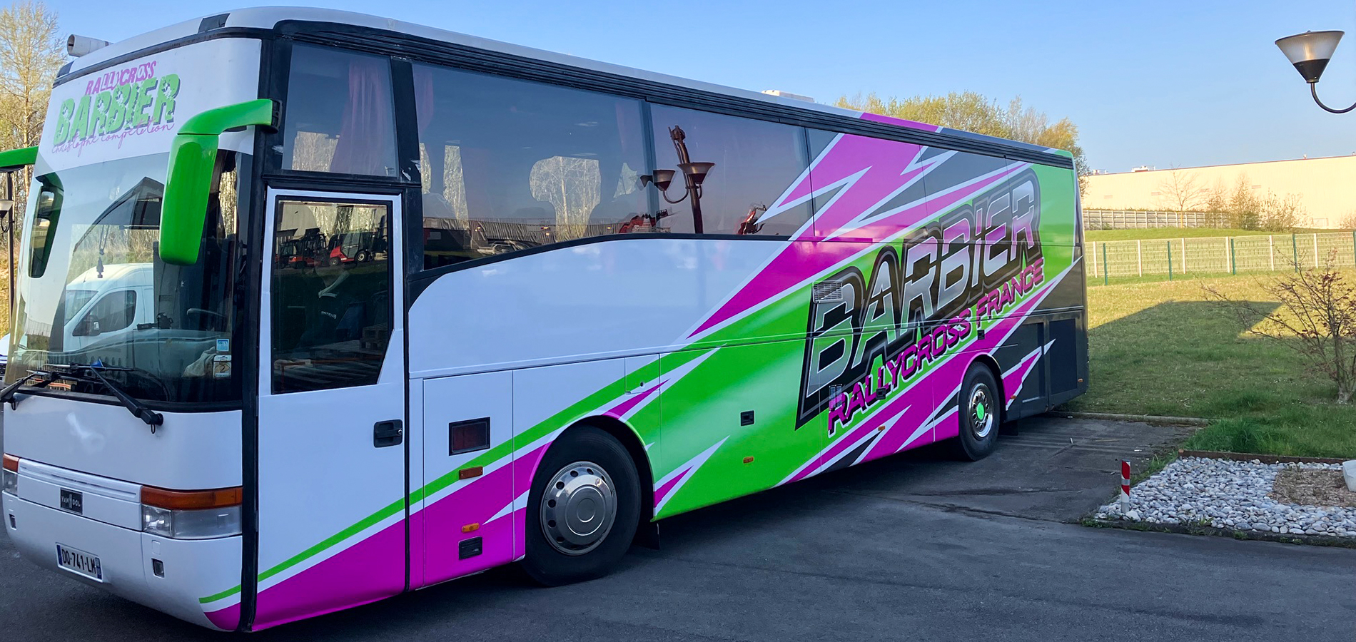 habillage covering bus abbeville